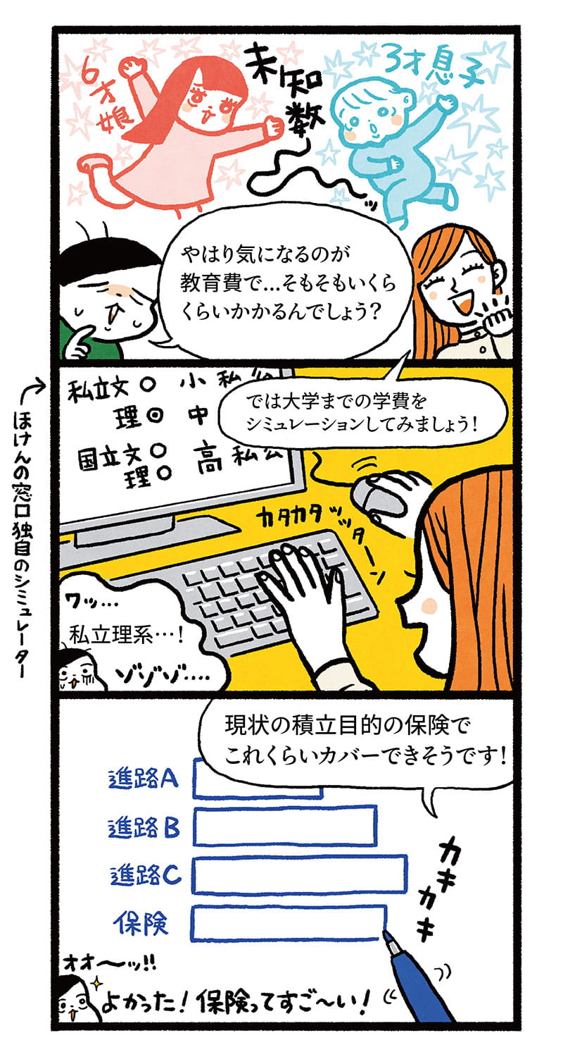 将来の子どもの教育費、今のままだとどのくらいカバーできる？
