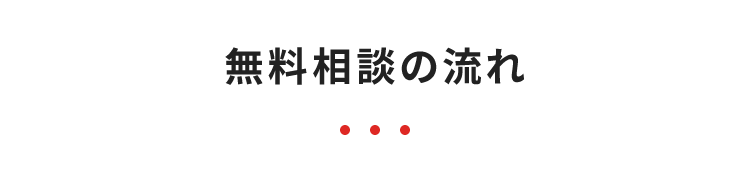 無料相談の流れ